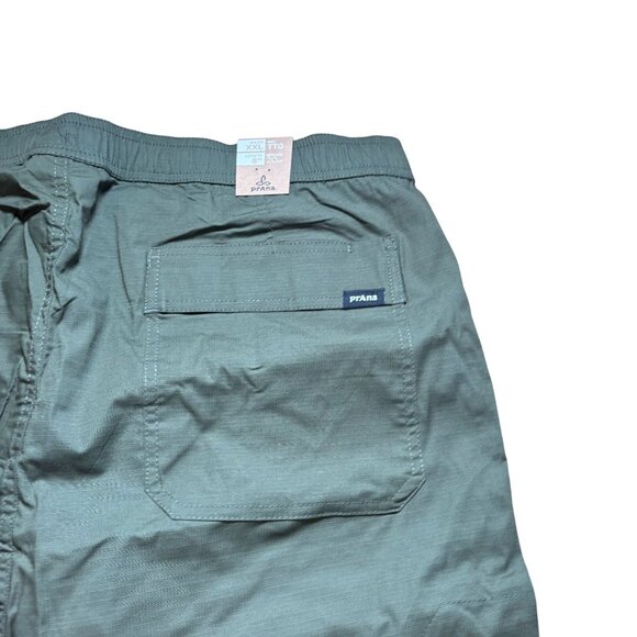 Prana Double Peak E-Waist Standard Fit Short Men's Size XXL Cargo Green NWT! - Picture 9 of 9